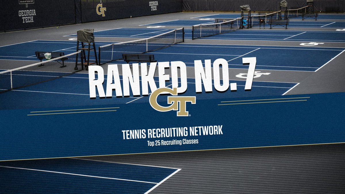 GT_WTEN's tweet photo. 𝗖𝗢𝗠𝗜𝗡𝗚 𝗜𝗡 𝗔𝗧 𝗡𝗢. 𝟳

The future is bright for Georgia Tech women's tennis! #StingEm 

🔗: https://t.co/6CUXSpUvgh https://t.co/sTYcvQmNL7