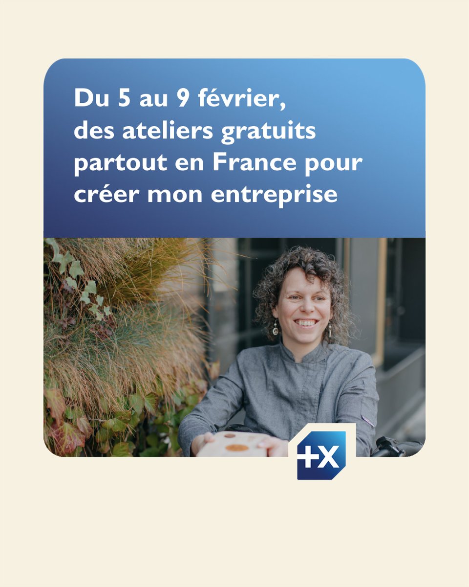 #SaveTheDate : Du 5 au 9 février, l'Adie et Banque Populaire organisent des événements gratuits partout en France. Au programme : #ateliers #rencontres #webconférences pour rendre l’entrepreneuriat accessible à toutes et tous ! 🚀

<a href="/FederationBP/">Fédération Nationale des Banques Populaires</a>

 adie.org/nos-ateliers/