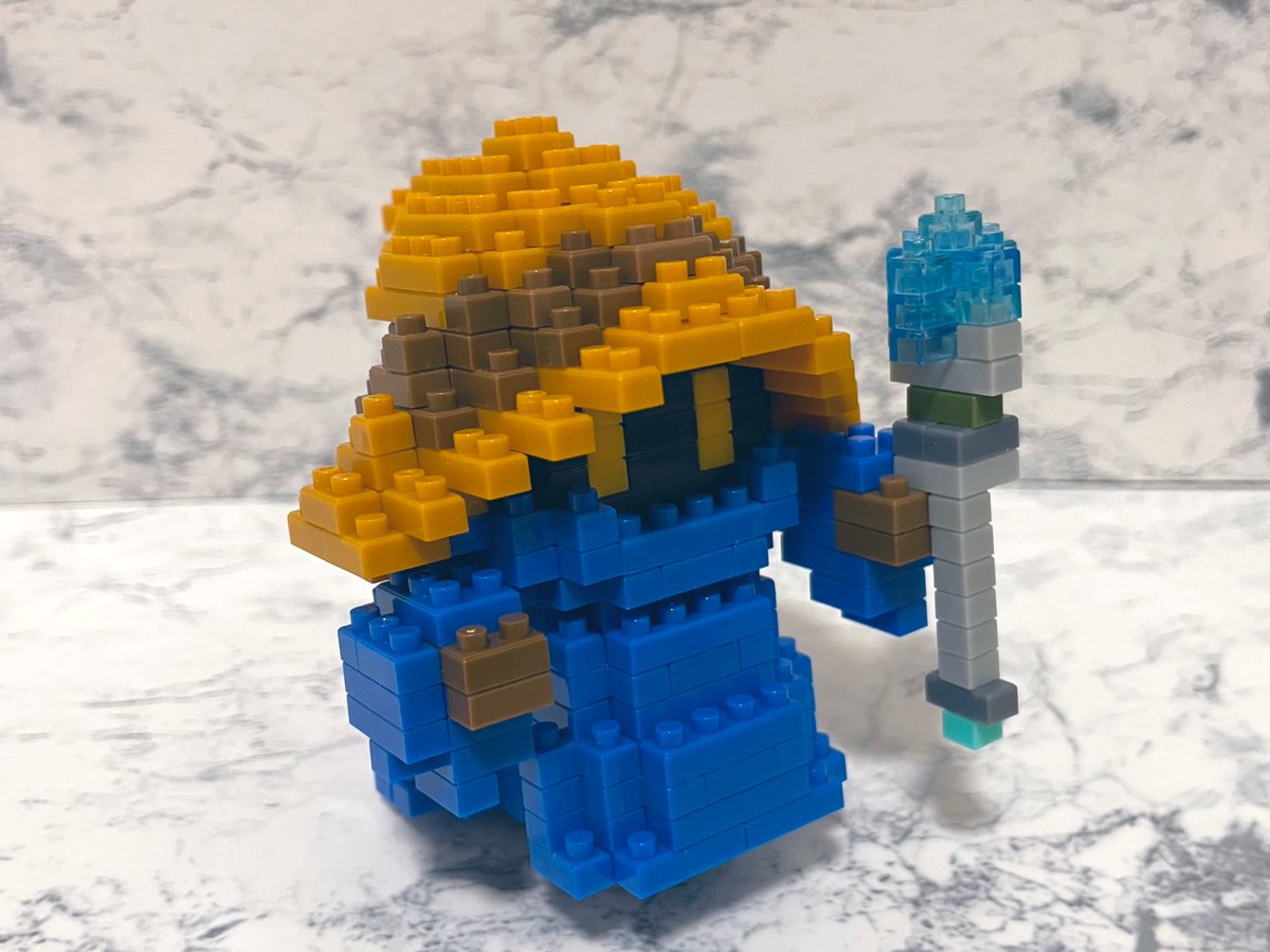 せっかくなのでドット絵黒魔道士も再掲 FF1だから【くろまじゅつし】や