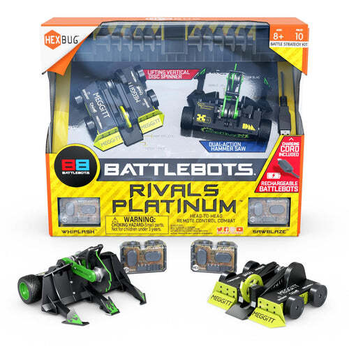 Unleash the ultimate clash! 🔥 Whiplash & Sawblaze from BattleBotsS10 are hitting the arena with Rivals Platinum upgrades

 #countrychristmasloft #shelburnevt #shelburnevt #battlebots #battlebot #battlebots #robotics #roboticschallenge #robottoy #robo… instagr.am/p/C2-TGg0iYbS/