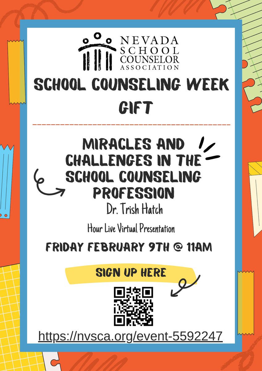 As our gift to you, we are offering a free one-hour PD from Trish Hatch herfself for NVSCA Members! Friday, February 9, 2024 from 11:00 a.m.-12:00 p.m. Online. Register at nvsca.org./event-5592247. See flyer for more info!