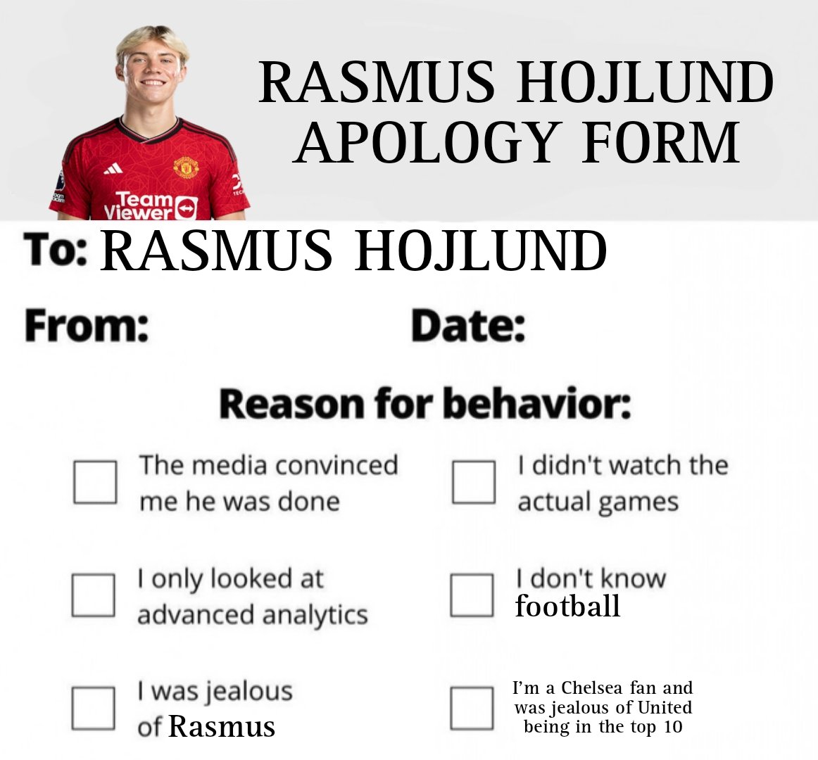 I have something for Rasmus haters