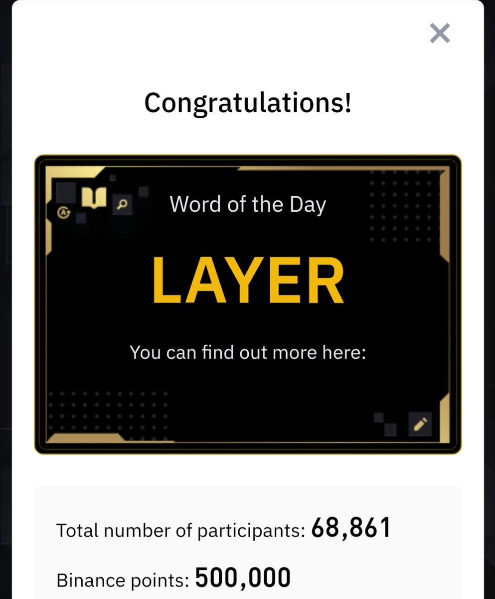 Mohgame4's tweet photo. Binance Word of the Day Answers 
Theme : Machine learning 
⏰ 5 February to 11 February

For all answers join me in:
https://t.co/w2FoW8hWB8
#Binance
#wotd
#BTCUSDT #QuizOfTheDay https://t.co/yzGJBi3ThY