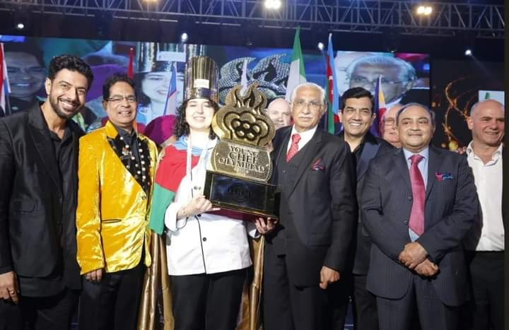 Azerbaijan clinches YCO2024 victory for the second year in a row,
<a href="/casabaku/">Marianne Jacobs</a> @iihmhotelschools Embassy of the Republic of Azerbaijan to the Republic of India Kelvin Chong 
#iihmbest3years #YCO2024 #ADecadeofCulinaryExcellence #CulinaryDiplomacy  #YouthEmpowerment 
<a href="/Azerbaijan/">Azerbaijan 🇦🇿</a>