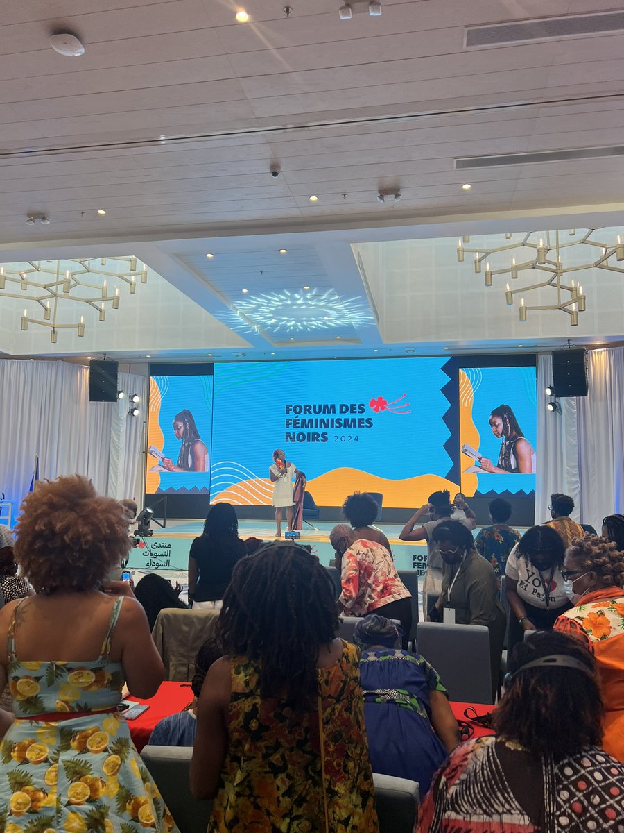 Lifting up our @_gabriellenpb's reflection on the ongoing #BFF2024 convening in Barbados: 'There's NOTHING like being in a space by and for you, and people like you.' PC: @BlackFemFund ❤️ #BlackFeminismsForum2024