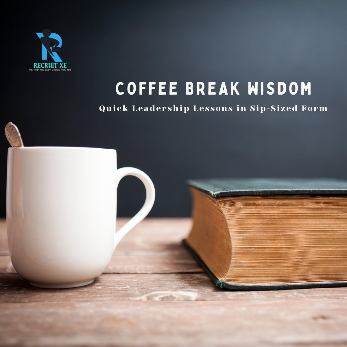 Leadership is not about being in charge; it’s about taking care of those in your charge. #CoffeeBreakWisdom #LeadershipLessons #ListenLearnLead #EmbraceFailure #AuthenticLeadership