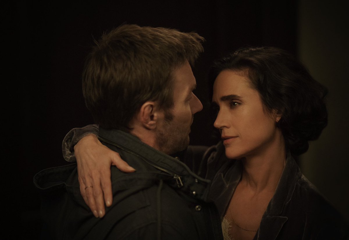 AppleTV's tweet photo. Based on the bestselling book by Blake Crouch, Dark Matter follows a physicist, professor and family man who embarks on a harrowing journey to get back to his family and save them from the most terrifying, unbeatable foe imaginable: himself.

Starring Joel Edgerton and Jennifer Connelly, premiering May 8.