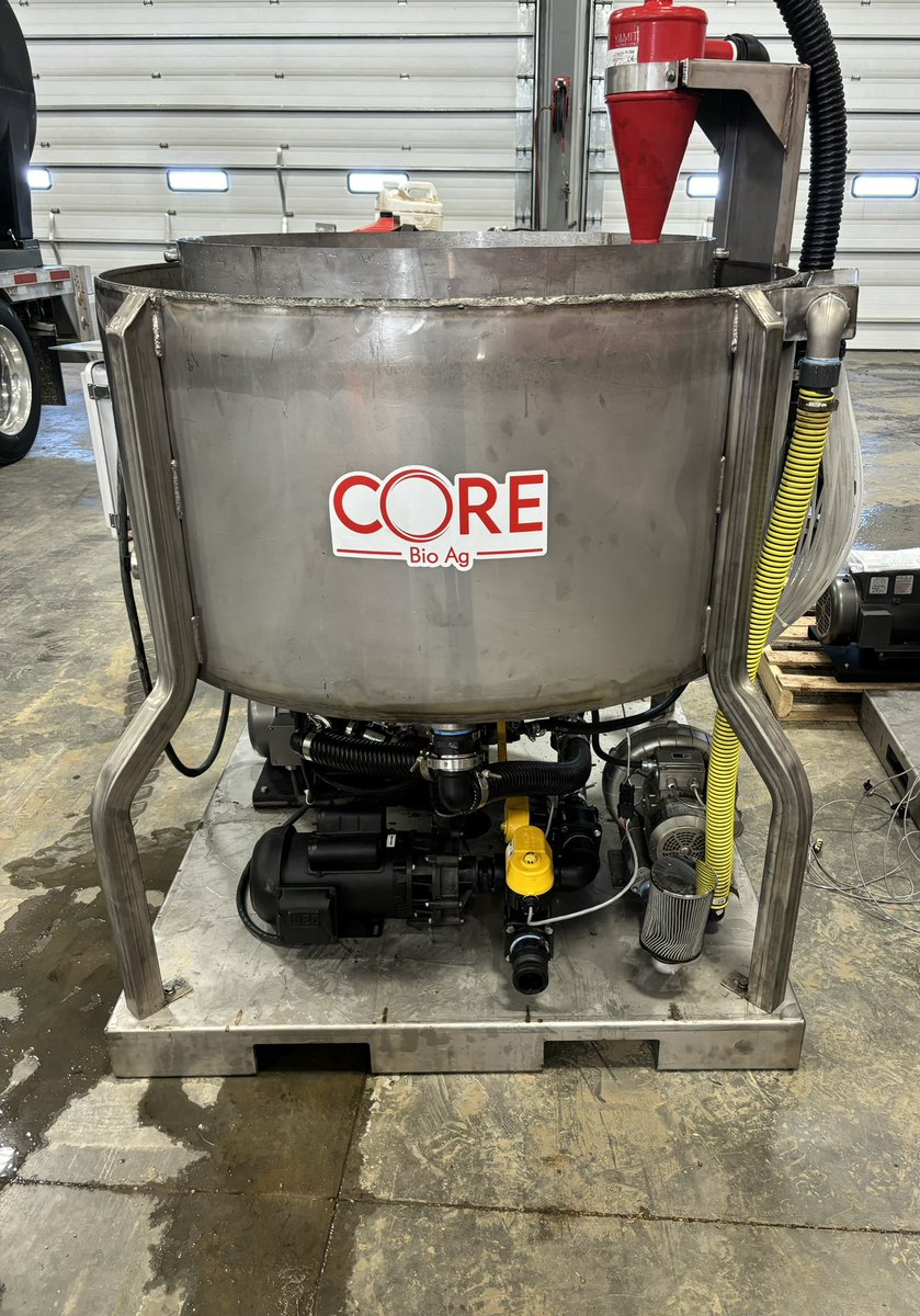 Well @walberg_chris and myself have to publicly admit defeat on building our own extractor last season. So we purchased one from @CoreBioAg for this season. Can’t wait to get it delivered and setup to extract our own biology.