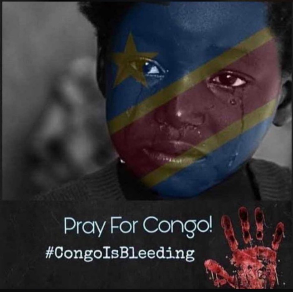 QUE SE PASSE-T-IL DANS LA RÉPUBLIQUE DÉMOCRATIQUE DU CONGO?🇨🇩

LE CONGO SOUFFRE D'UN
HOLOCAUSTE MIS SOUS GROS
SILENCE. DES MILLIONS DE PERSONNES SONT TUÉES POUR QUE DES PAYS OCCIDENTAUX BÉNÉFICIENT DE LEURS RESSOURCES NATURELLES. 
⬇️⬇️
#FreeCongo #CongoGenocide #FreeSenegal
