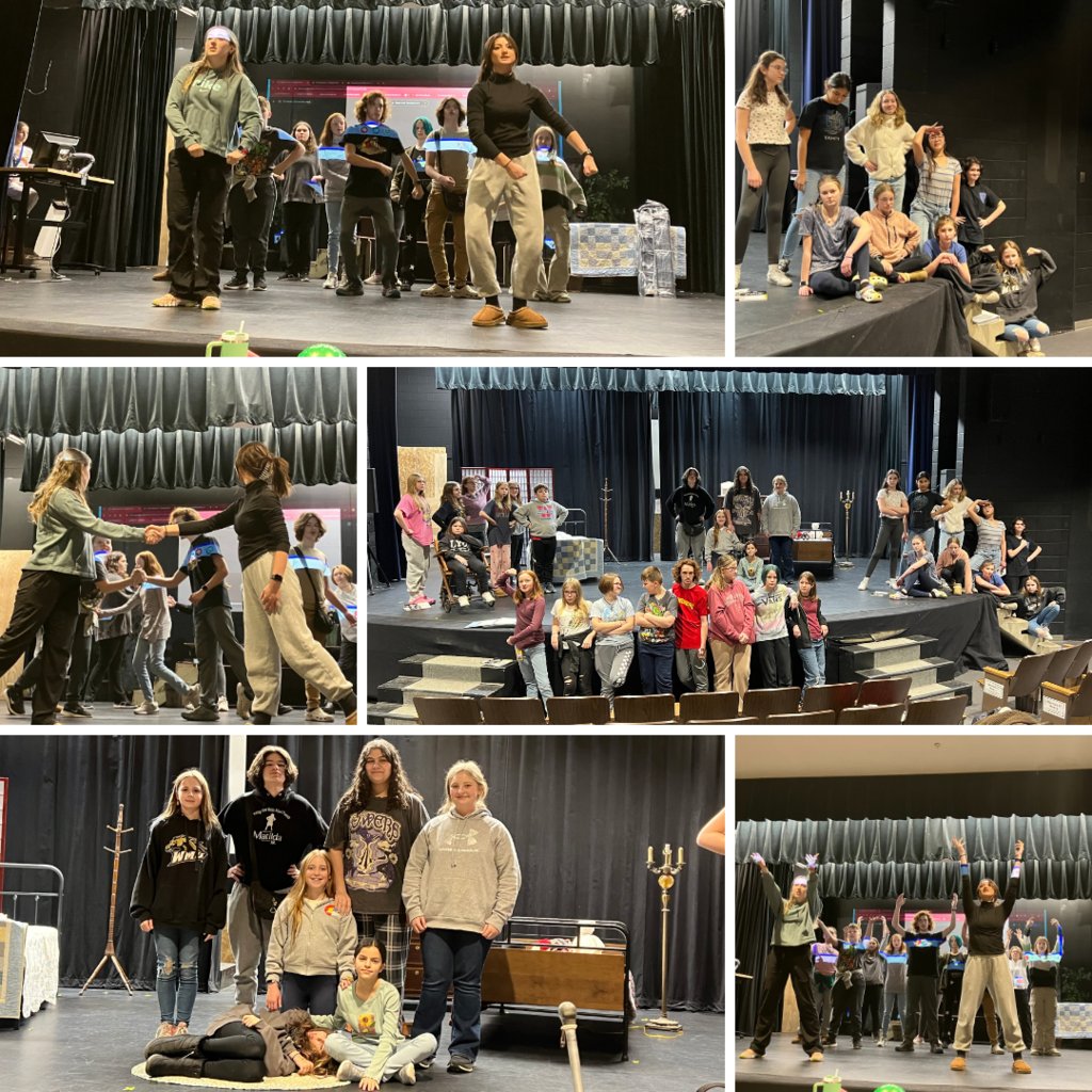 GoWestMS's tweet image. Our cast and crew of &quot;Peter Pan Jr.&quot; are hard at work! Here are some pictures from rehearsals and set building. We are looking forward to the show! Stay tuned for performance dates and times!

#PeterPanJr #AllIn #TheWestWay