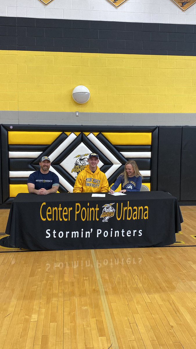 CPUActivities's tweet photo. Congratulations to CPU’s Nels Fossum on his signing for Track &amp; Field at Mt. Mercy University. 
@FossumNels 
@CoachSikkema https://t.co/orrnunfIgY