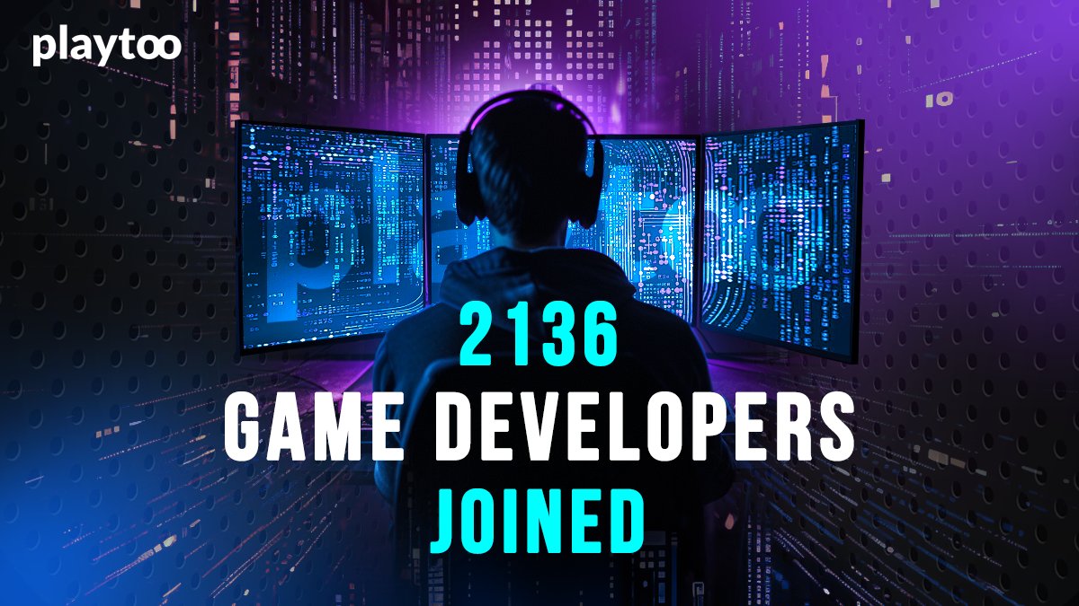 🚀 Attention #GameDevs & Web3 Gamers! 🎮 Exciting news from Playtoo - We've hit a new milestone with 2136 game developers now on board, transforming mainstream mobile games into Web3 P2E experiences! 🛠️💰 🕹️ Join the revolution where creativity meets earning! #P2E