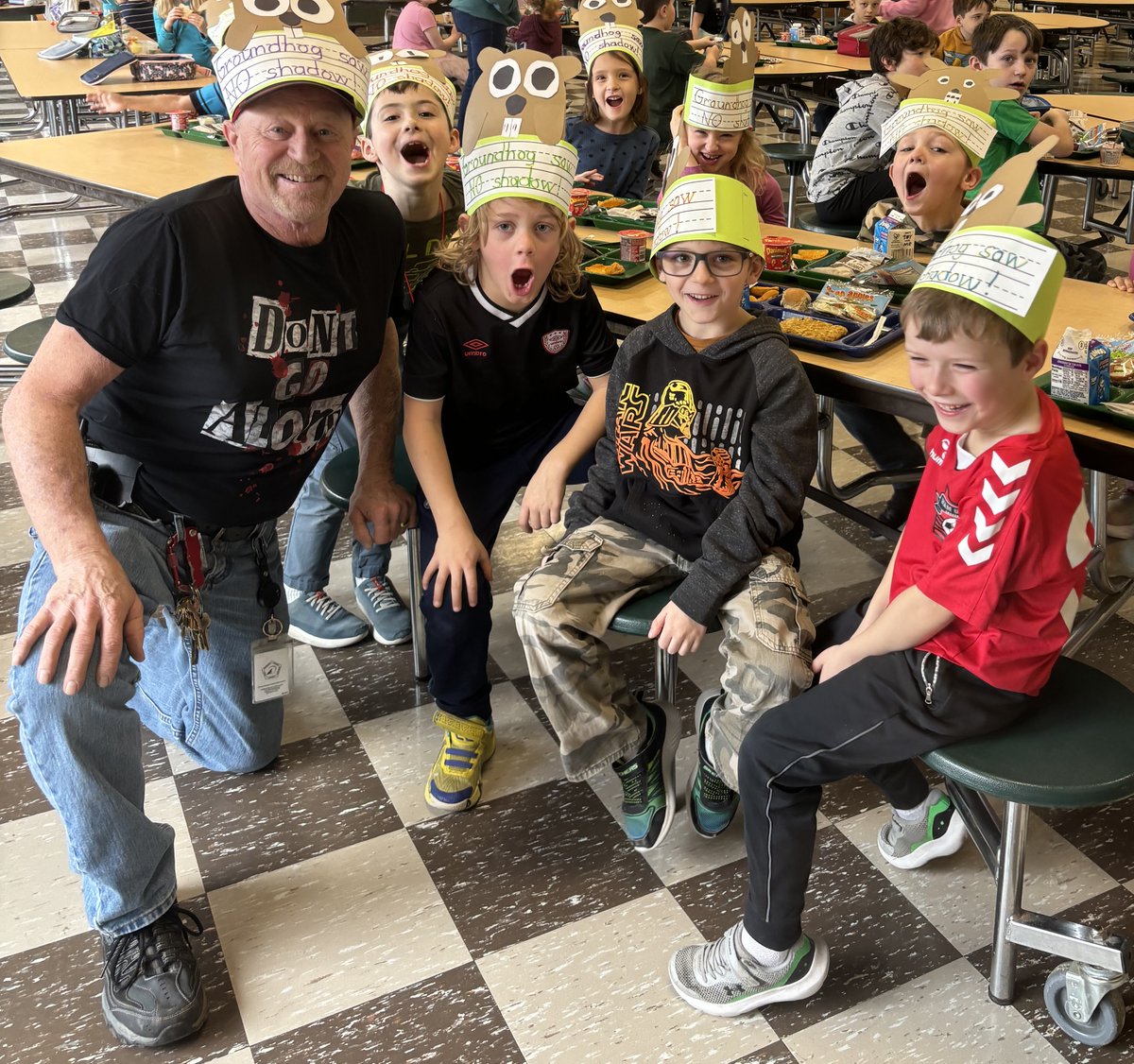 ashfordschoolct's tweet photo. Ashford 1st Graders celebrating Ground Hog Day! https://t.co/cG3E7Al6Wr