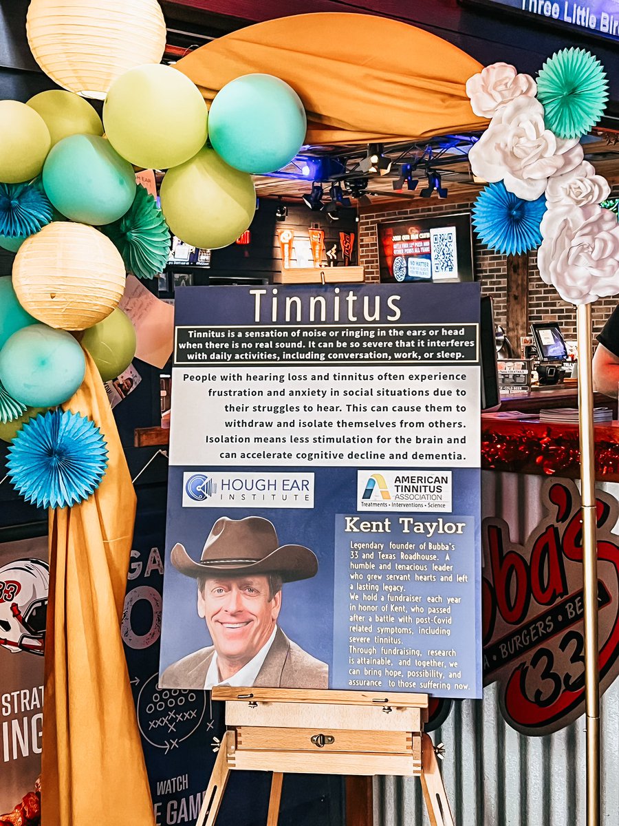 HoughEar's tweet photo. We’re at Bubba’s 33 in OKC all day today raising funds for tinnitus research! Have a legendary meal and support our efforts to end tinnitus for all who have ears! https://t.co/jRvZaiwCro