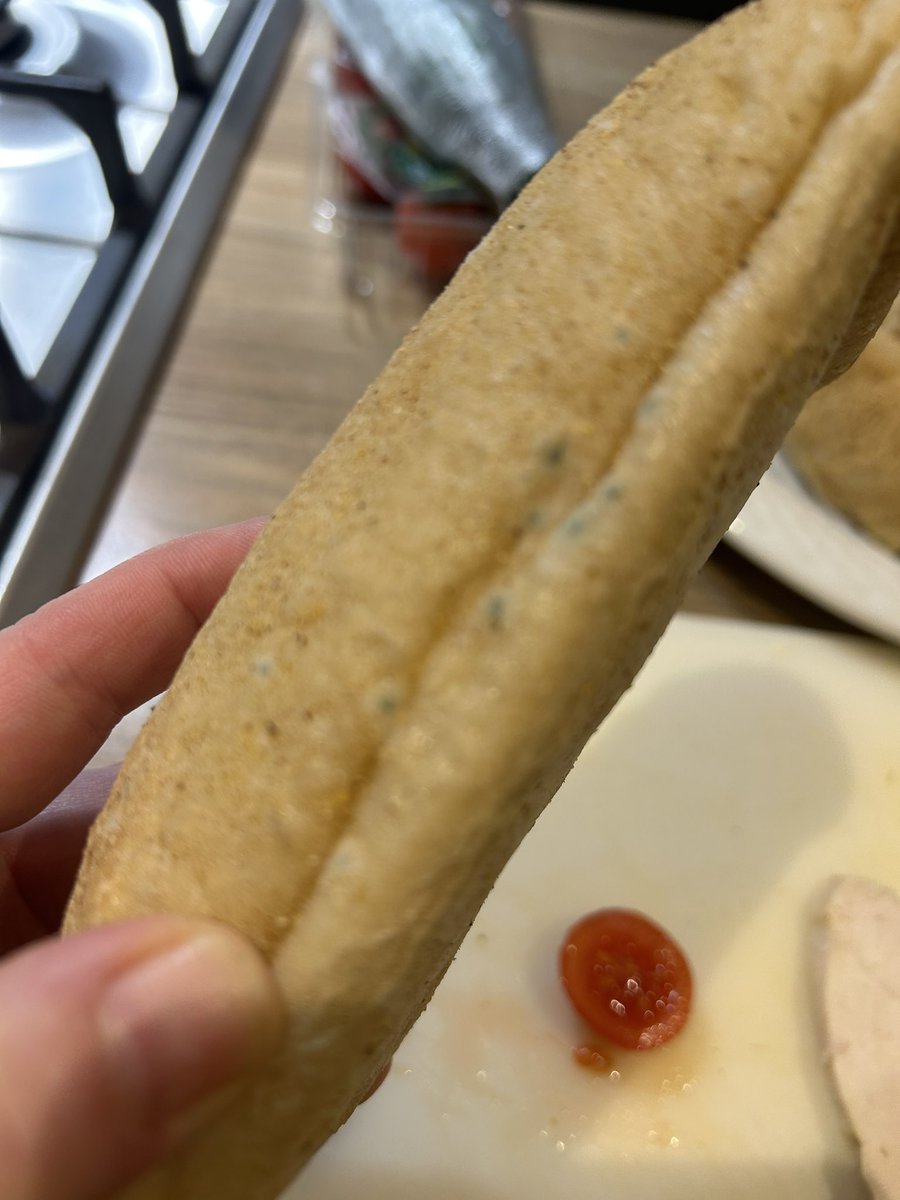 Toriasteele's tweet photo. @asda @AsdaServiceTeam please can you explain why my refund has been refused? I haven’t got time to ring India to resolve this.  Shopping delivered today with an  extra serving of mould.  You might like it. I don’t. https://t.co/mm6Jgq7PBL