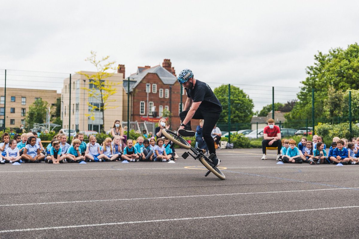 Don’t forget to sign up for <a href="/Sustrans/">Sustrans</a> #BigWalkAndWheel campaign 😬 the UK’s largest inter-school walking, wheeling and cycling challenge! 

Choose an active journey to school. Get on your Skateboard, Scooters &amp; BMX Bikes and get active with your friends! 🤙