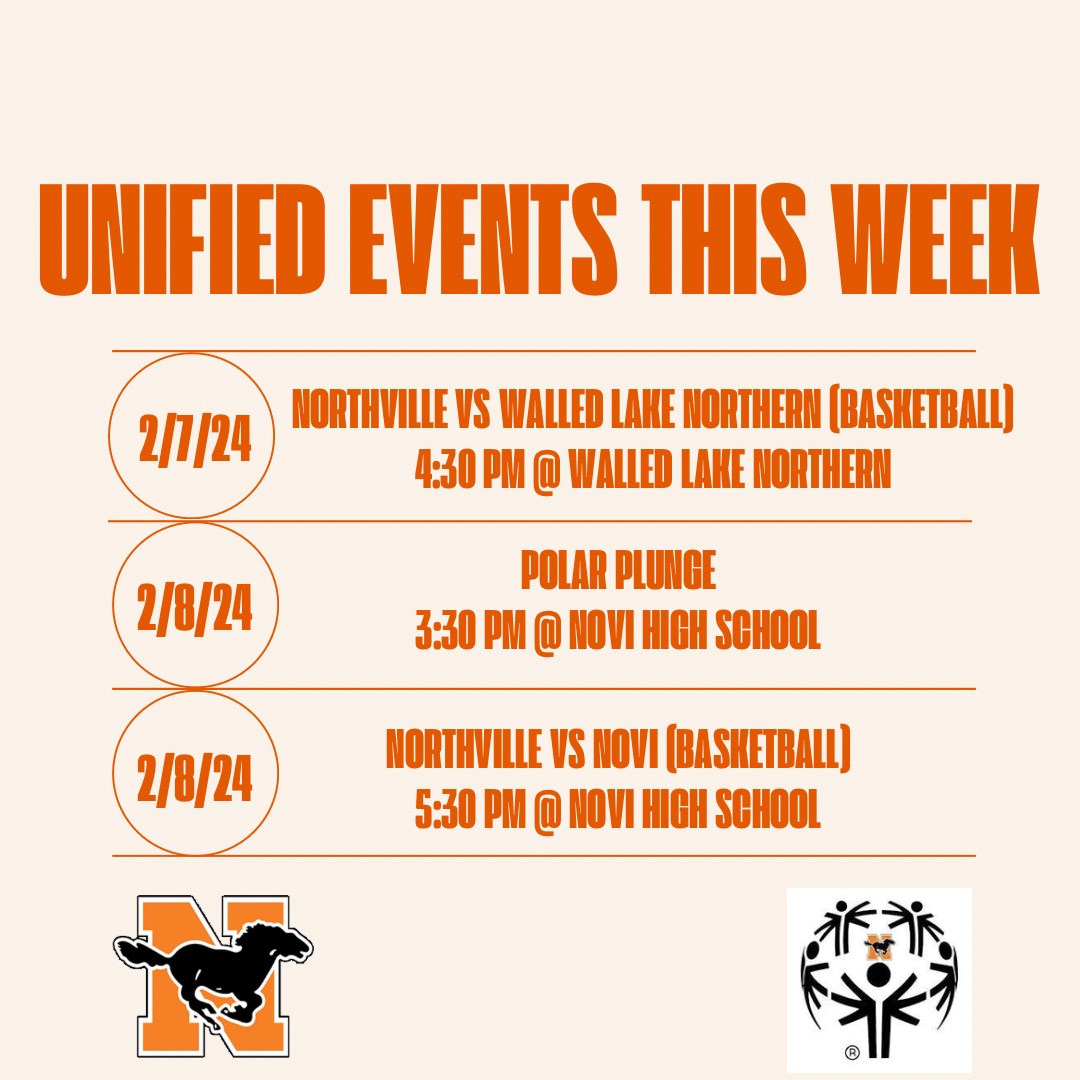 Happy Rivals Week!  Check out the Unified games and Polar Plunge this week! #inclusion