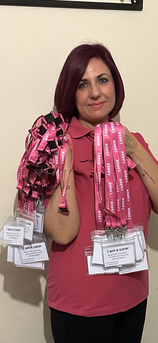 Today I distributed lanyards to all wards and departments at HRI and on Wednesday I will be at CRH!   thank you for being patient I have dedicated my heart and soul I to getting this order of lanyards out to our carers ! <a href="/Davidbritton83/">David Britton</a> <a href="/CHFTNHS/">Calderdale and Huddersfield NHS Foundation Trust</a> <a href="/EnhanceCareCHFT/">Enhanced Care CHFT 🦋</a> <a href="/JohnCampaign/">John's Campaign</a>