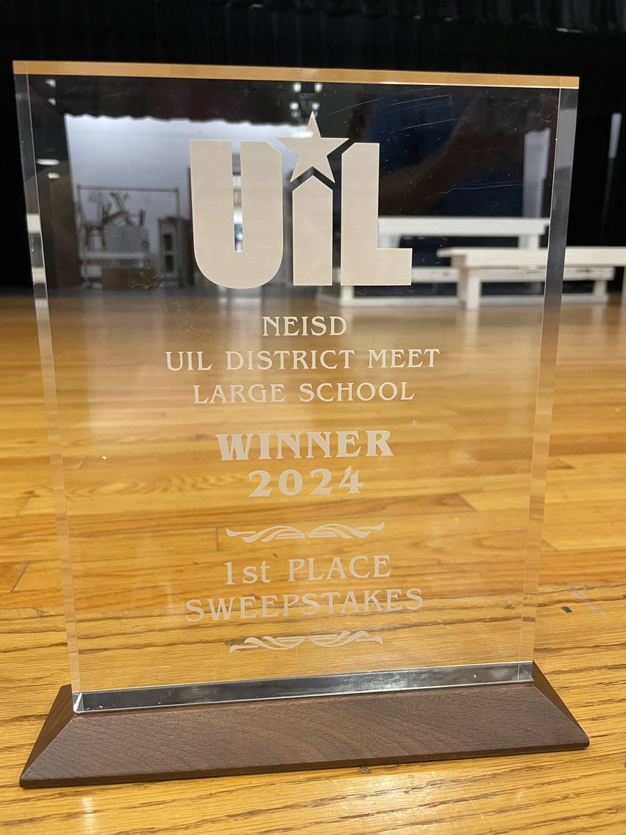 After 10 years, I am so excited to announce that our Tejeda Academic UIL Team brought home 1st Place in the Large School Division at our District UIL Meet! So proud of our students and coaches for their hard work!