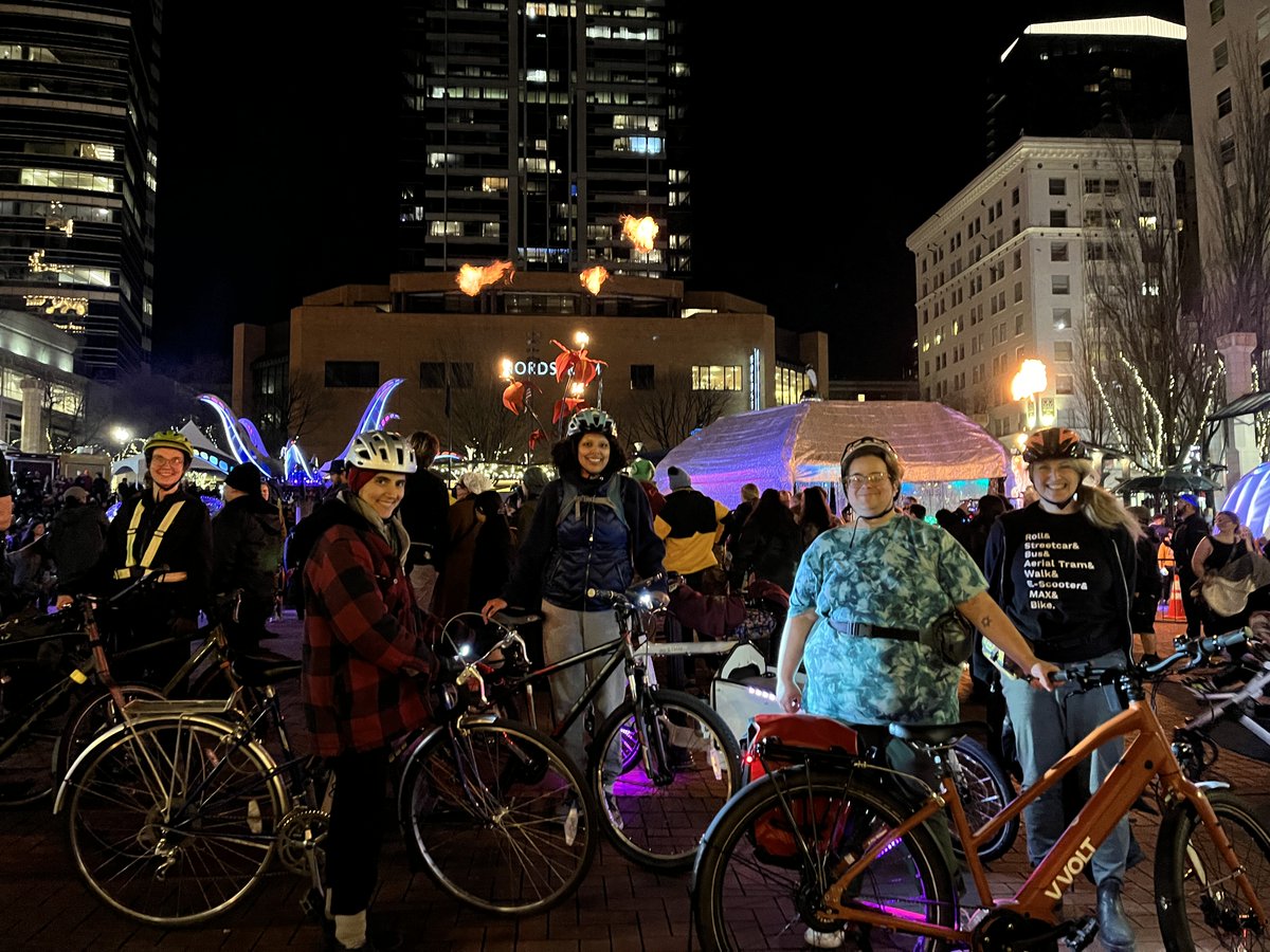 WeBike-Portland (@webikepdx) on Twitter photo We had a great time checking out opening night of <a href="/pdxwlf/">Portland Winter Light Festival</a>! If you missed this and want to join a group ride, check out Lloyd Light It Up mural reveal, group ride led by <a href="/thestreettrust/">Follow us! @thestreettrust.org on Bluesky</a>, and party on Saturday 2/10, the last day of Winter Light Festival.
thestreetrust.org/lightitup We had a great time checking out opening night of <a href="/pdxwlf/">Portland Winter Light Festival</a>! If you missed this and want to join a group ride, check out Lloyd Light It Up mural reveal, group ride led by <a href="/thestreettrust/">Follow us! @thestreettrust.org on Bluesky</a>, and party on Saturday 2/10, the last day of Winter Light Festival.
thestreetrust.org/lightitup