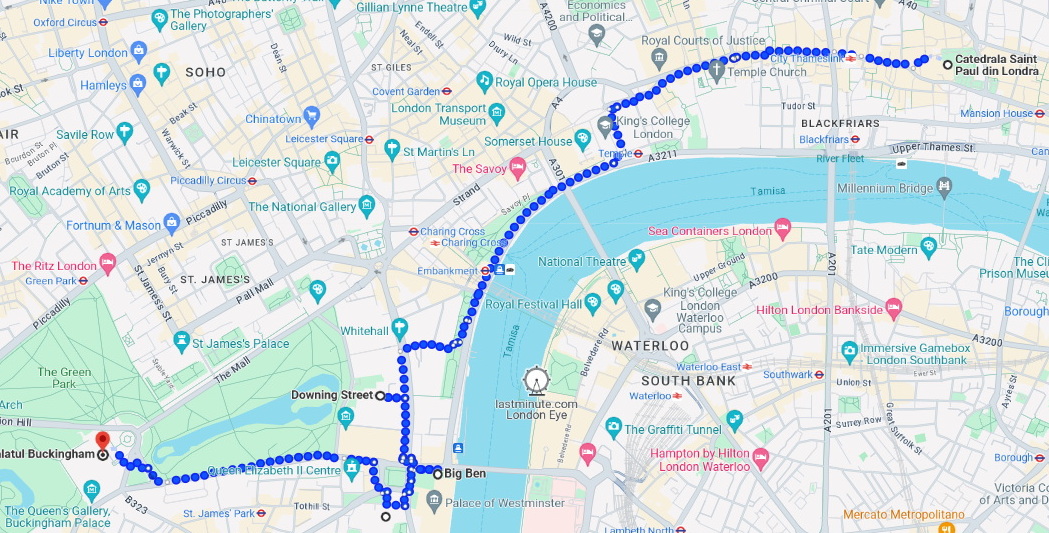 <a href="/ByDonkeys/">Led By Donkeys</a> For those who know LONDON.

Imagine a line of children holding hands and stretching from the steps of St Paul's Cathedral via a detour to 10 Downing Street, Big Ben &amp; Westminster Abbey before reaching Buckingham Palace. 

That is how long that line of clothes stretched out on