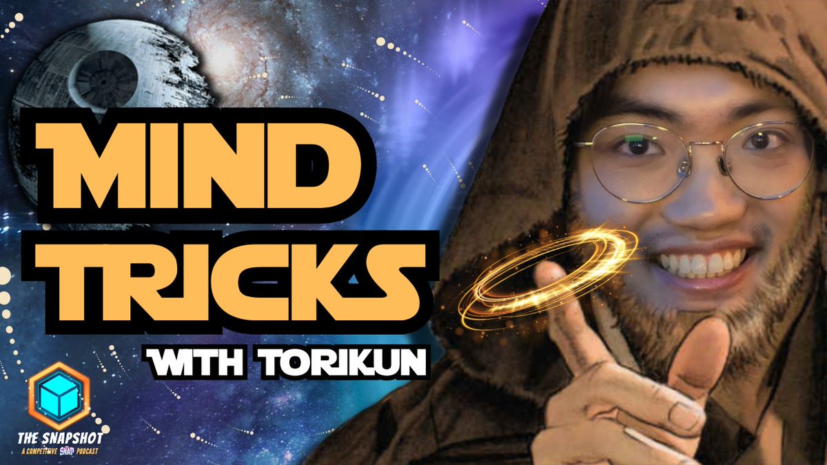 Episode 58 just dropped!

This week KM and Brendan are joined by <a href="/TorikunSnaps/">Torikun</a>  to talk about the mental side of Marvel Snap. 

We also follow our end of season tradition and give our predications for all of the Marvel Snap cards releasing in February.

youtu.be/PoJKb6P_JLM