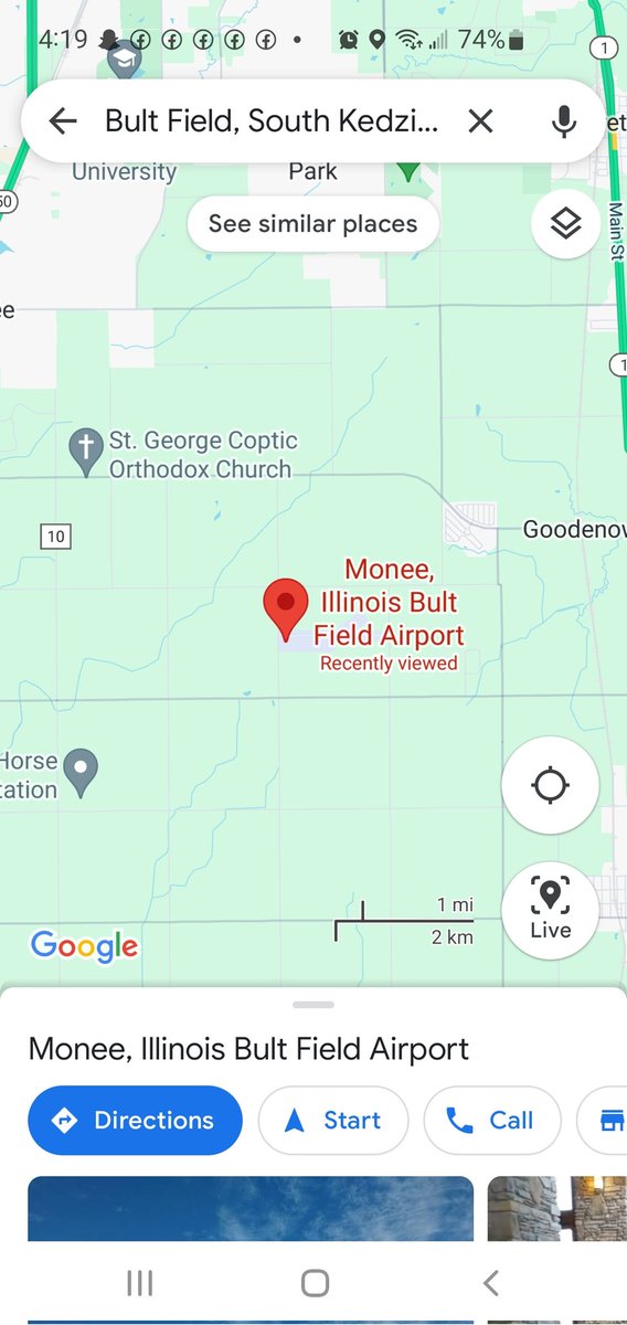 Ace_chicago's tweet image. Reportedly a small aircraft was supposed to have already landed at bult airfield, but the FAA has had no contact with the aircraft
#FAA #SuburbanScanner #monee
28261 S Kedzie Ave, Monee, IL 60449