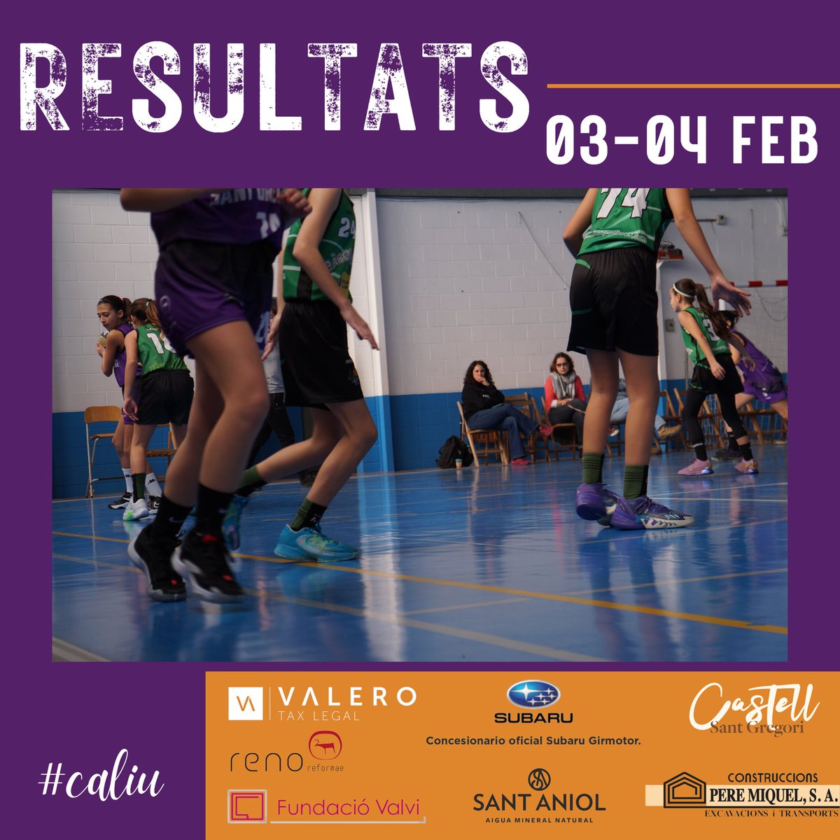 cbsantgregori's tweet image. ✅RESULTATS DEL CAP DE SETMANA✅

Ja tenim aquí els resultats d’aquesta jornada!🔥

Acabem el cap de setmana amb 6 victòries i 2 derrotes. En aquesta jornada només una victòria dels nostres sèniors. Bona feina, equips! 🤝🏼

Seguim lluitant!💜🖤

#CBSantGregori #bàsquet #caliu