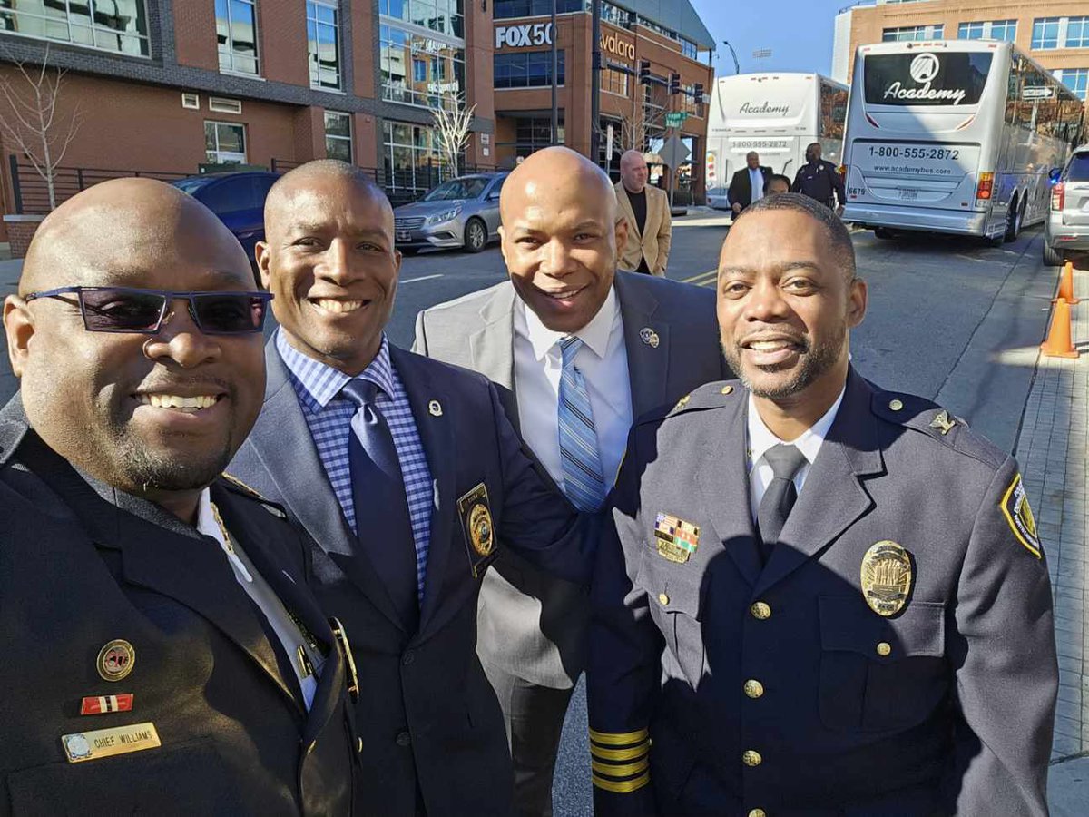 NCATUPD1's tweet photo. Professionalism in leadership is always priority. @ncat_upd leadership attended the Black Law Enforcement Leadership Summit in Durham, NC last week! https://t.co/Kr7bjlwAFK