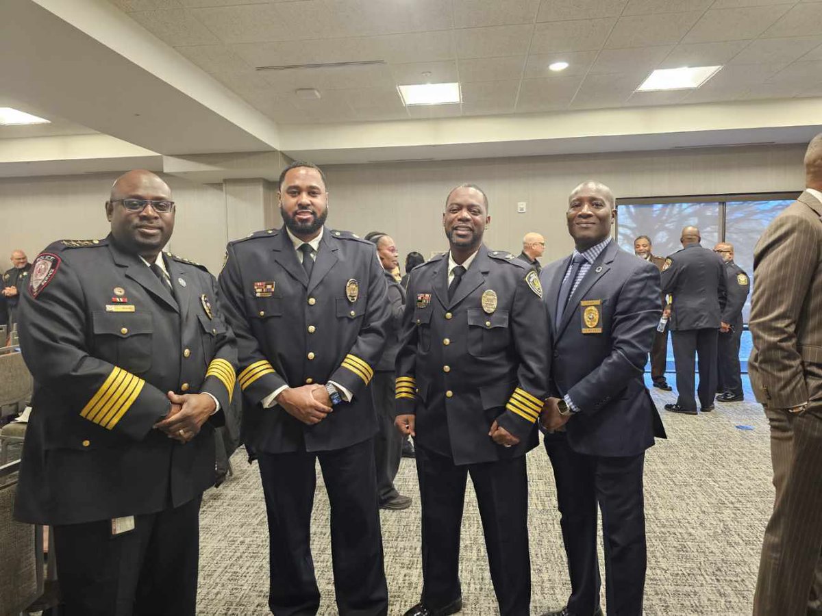 NCATUPD1's tweet photo. Professionalism in leadership is always priority. @ncat_upd leadership attended the Black Law Enforcement Leadership Summit in Durham, NC last week! https://t.co/Kr7bjlwAFK