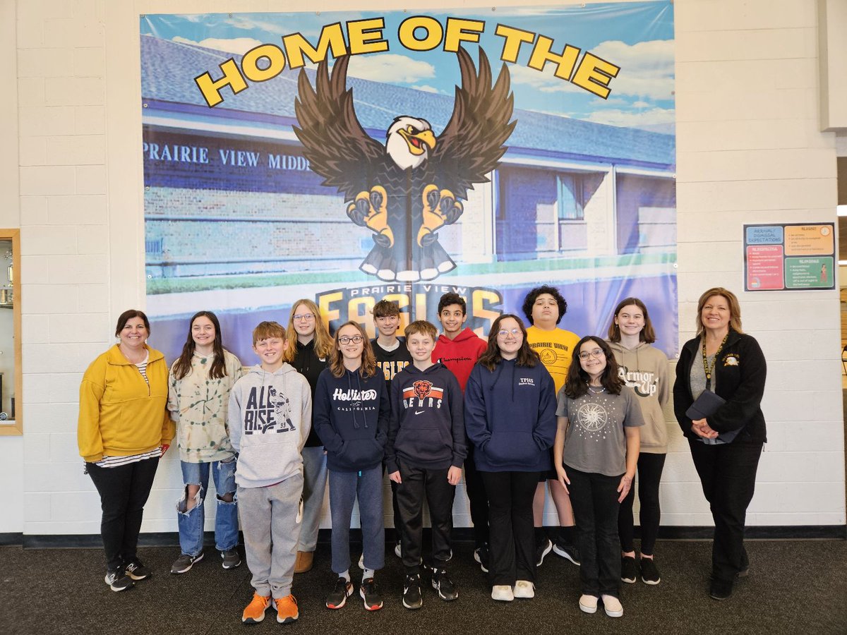 Congratulations to our January students &amp; staff of the month.  Students: Hayden D., Ella G., Yazan H., Tommy L., Abby L., Samantha L., Danny M., June M., Aaron M., Austin N., Noah O., Bridget R., and Sofia T.
Staff: Mrs Sempek &amp; Mrs. Tebo
#KirbyONE40 #PVEaglesSoar