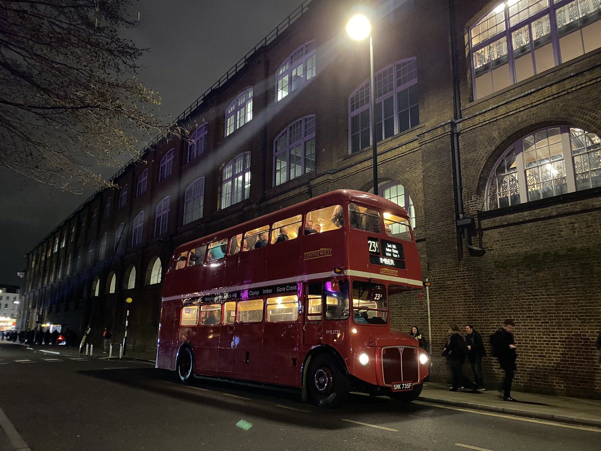 coriniumtv's tweet photo. A fab afternoon trundling around Central London on a 1965 Routemaster bus, chauffeured by @LordPeterHendy! Thanks so much @heather_waugh for making it happen. Lovely to meet @Brianbancroft18 @bessbbe @S26PHY @Coastway_Will @SydneyBridgeTMD and many other #RailwayFamily members! https://t.co/1wpQsnFWlP
