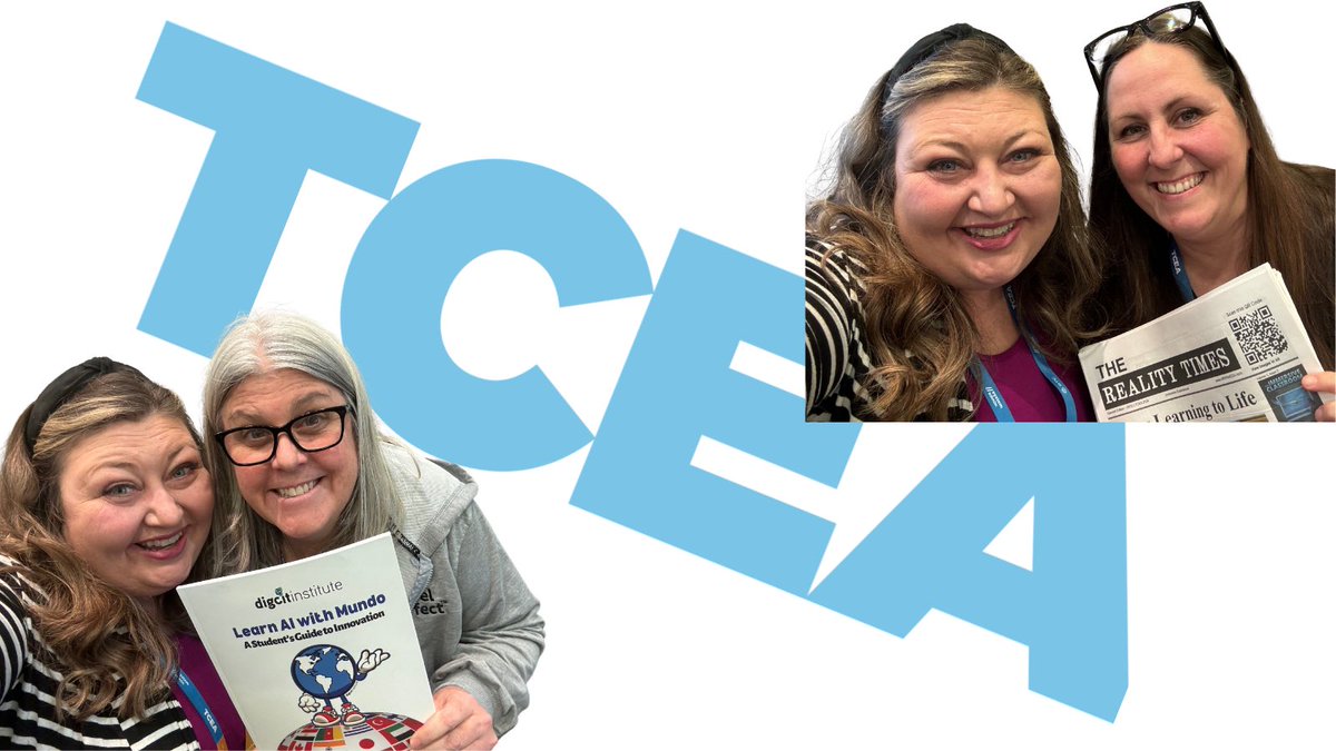 Meet your heroes- learn all you can from them- and then be super thankful to call them friends!!!!  Love you ladies! @mbfxc @JaimeDonally #ARVRinEDU #LearnAIwithMundo #digcitimpact #TCEA24