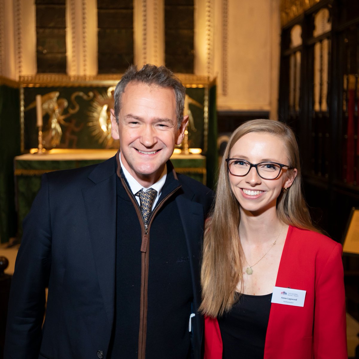 Tomorrow's stop on Alexander Armstrong's Choral Adventure is in Cambridge @pembroke1347 ⛪️ Join @XanderArmstrong, his fellow Trust Ambassador @annalapwood and legendary organist Wayne Marshall OBE for a special service of Choral Evensong with the combined @pembrokechoir 🎶