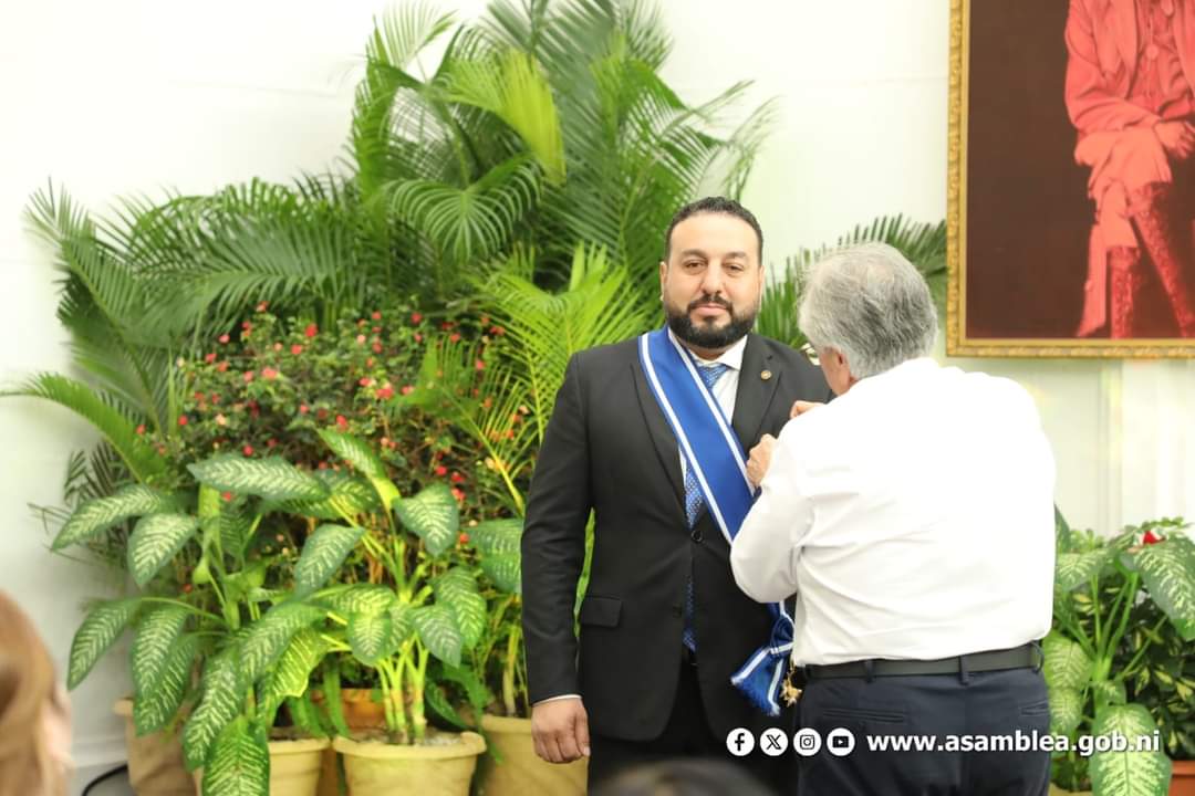 El Gobierno de Nicaragua a través del Dr. Gustavo Porras, presidente de la Asamblea Nacional,  otorgó la Orden José de Marcoleta en el Grado de Gran Cruz, al Embajador de Guatemala en Nicaragua, el señor Jaime José Regalado Olivas, por haber culminado su misión en el país.