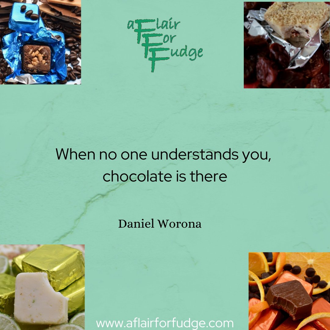 HilaryFudgeLady's tweet photo. It's time for some Weekly Motivation
Have a sweet week ๐
#AFlairForFudge #TheFudgeGal #TheRealFudgeLady #CustomizedGifts #RealUniqueFudge #MotivationalQuotes https://t.co/y7mWQhlefA