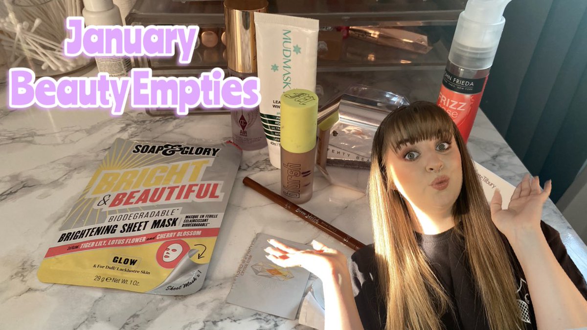 AllarnahCal's tweet photo. 🚨NEW VIDEO🚨

https://t.co/PeHqMhlbrN

How is January already over!
Anyway here’s all the empty beauty products I used up last months and all my opinions and options on them!

#smallyoutubercommunity #YouTube @YTRTs_ @Youtubersgrowth https://t.co/R4pdmWwJd5