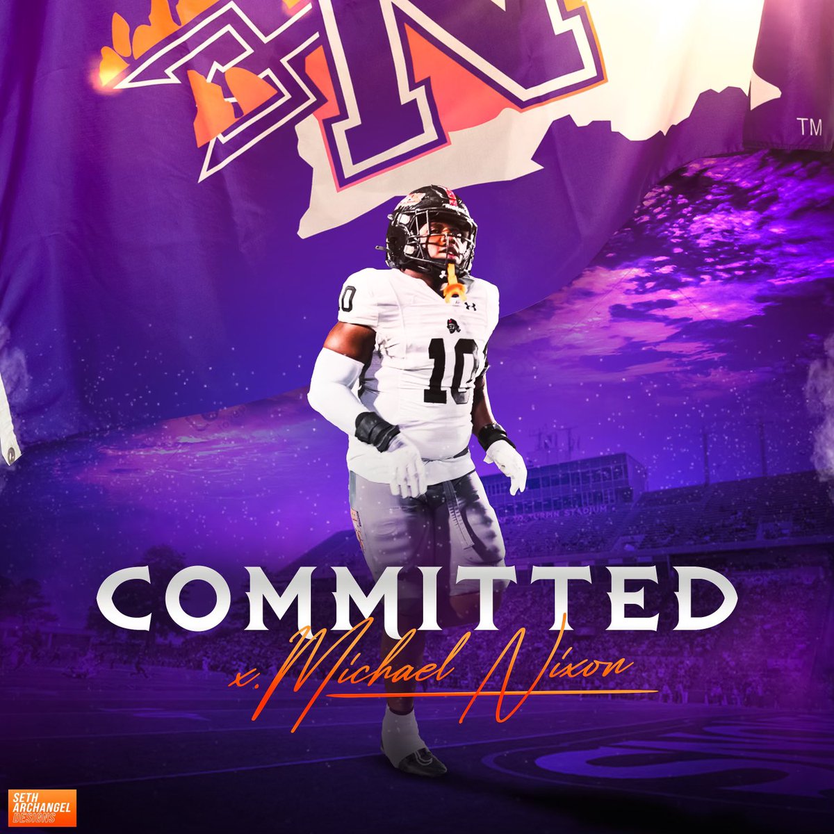 After a great visit and talks with @BlaineMcCorkle @TheCoach_G @CoachNBJoseph I’m proud to announce my commitment to play at @NSUDemonsFB All glory to Jesus Christ🙏🏾 @RecruitHoover @AL7AFootball @TDARecruiting @jwindon35 @CoachL__ @jhamlin88 @Coach_Reeves21 @AL_Recruiting