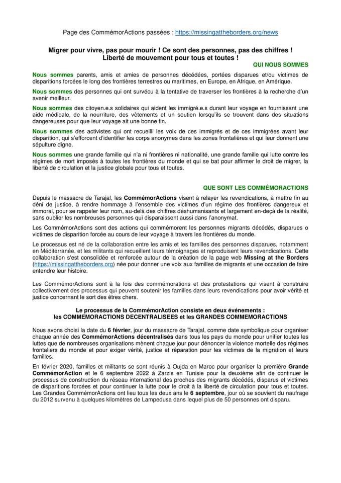 Association des Mères de Migrants Disparus (@ammd_tunisie) on Twitter photo 