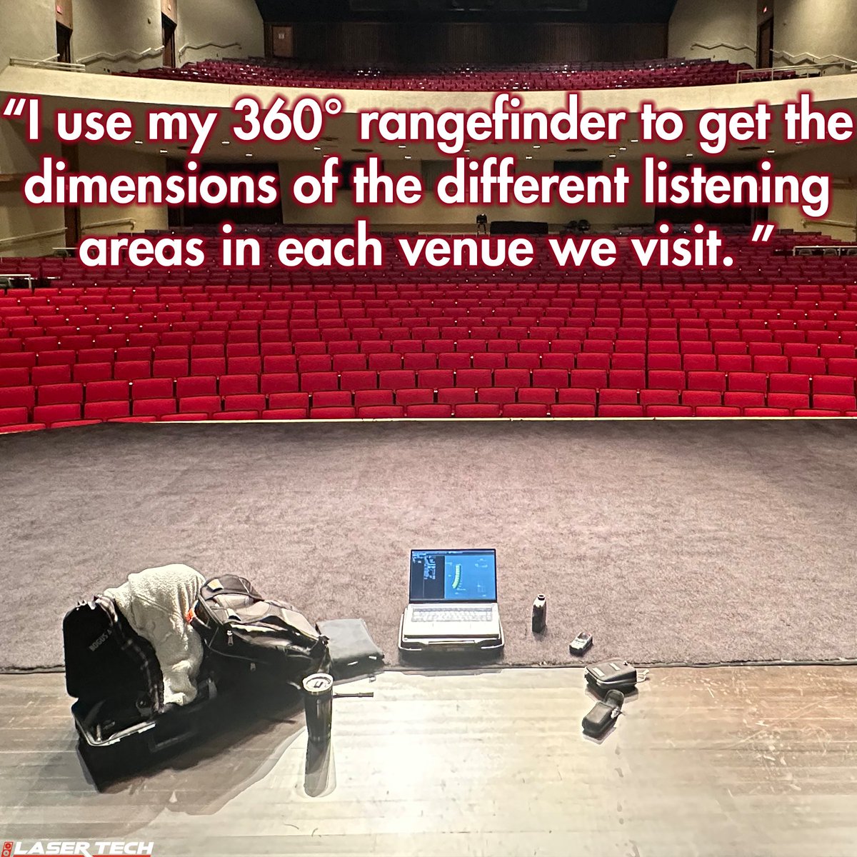 LaserTechInc_'s tweet photo. Our latest blog post offers an inside look at how M. Stryker, Audio Engineer for Mannheim Steamroller, uses their TruPulse® rangefinder on the job. 

Check out the quick-flowing Q&amp;A here: https://t.co/1nX3SIt8kA  

#TuesdayTip #TruPulse #AudioEngineering #AudioEngineer https://t.co/CZPE91UCuf