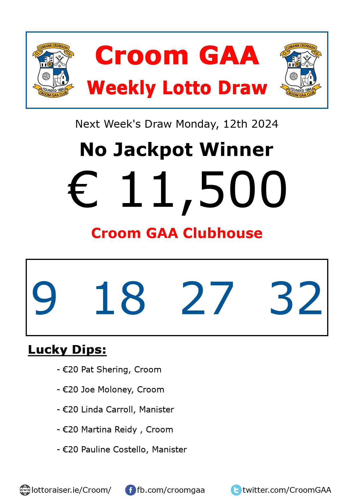Croom GAA Club on X