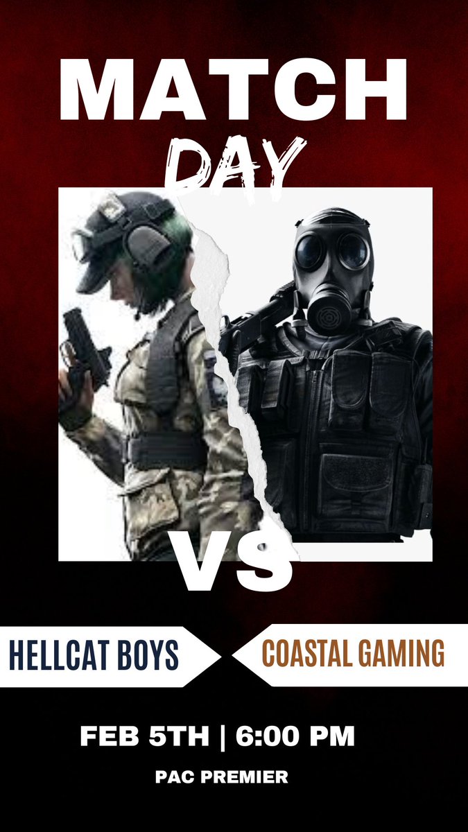 glitter_whiskey's tweet photo. 🔴Live at 6 PM🔴
✅#HellcatBoys
✅#CoastalGaming
✅PAC Premier
It's a barn burner for these best of ones! Come Hang for match number one of four!
https://t.co/KmbOfxRcqT
#SDS #SGC #RainbowSixSiege https://t.co/yH78nJC9gY