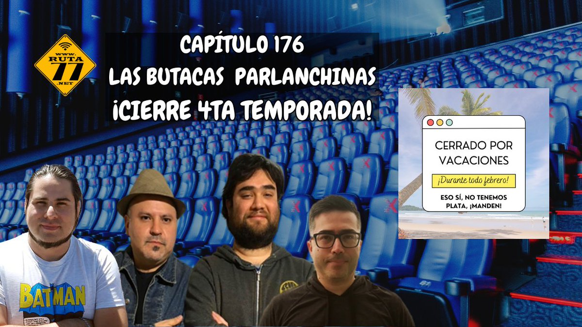 🍿[DISPONIBLE] Nuestro cierre de temporada en #ButacasParlanchinas 

🔗 linktab.co/butacasparlanc… 

📌Noticias, efemérides, trailers, entre otros 
📌Comentarios #MastersOfTheUniverseRevolution 

#CineBajoLaLupaDelHumor