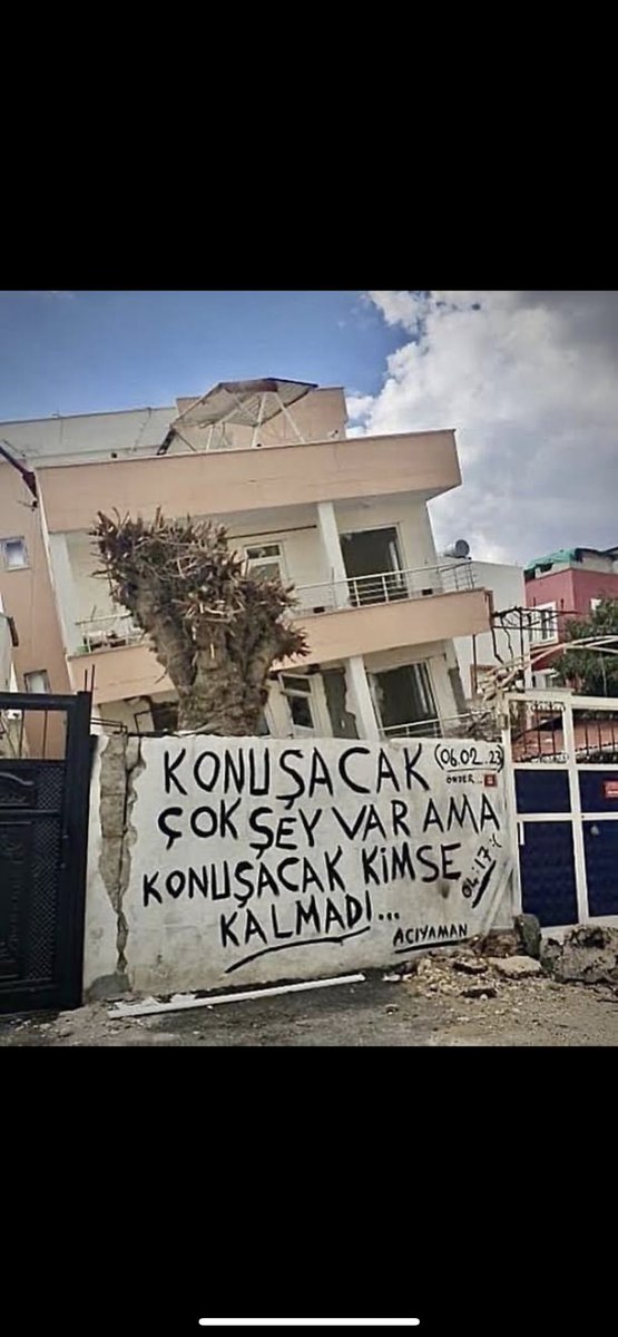 6 ŞUBAT 2023 
Acıyamam 🥲 
Rabbim bir daha yaşatmasın..