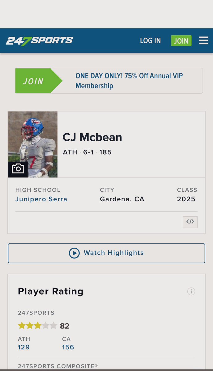 cjmcb3an's tweet photo. blessed to be recognized as a 3⭐️ ATH
@TEAMTOARECRUITS #toaboyz 
https://t.co/RTyRWb10Wv https://t.co/5RC8nqhF6A
