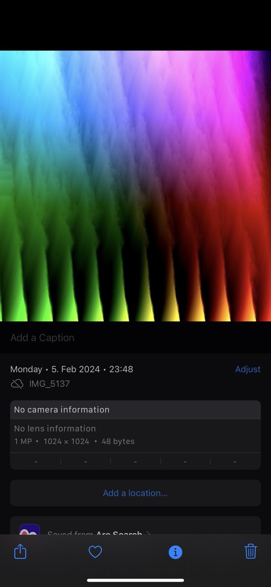 the existence of JPEG XL art implies an INSANE amount of potential to increase its compression efficiency even further with smarter algorithms or even AI

some of this stuff is smaller than the smallest possible PNG file (a single black pixel)

these are 116 and 48 bytes,