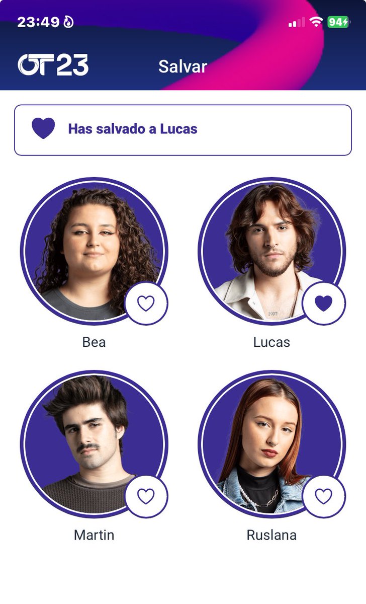 Wachos, ¿lo volvemos a dar todo? 

rt si vas a votar a Lucas para que llegue a la final.

¿NOS SEGUIMOS MESA1? Daleeeeeeeee. #OTGala10
