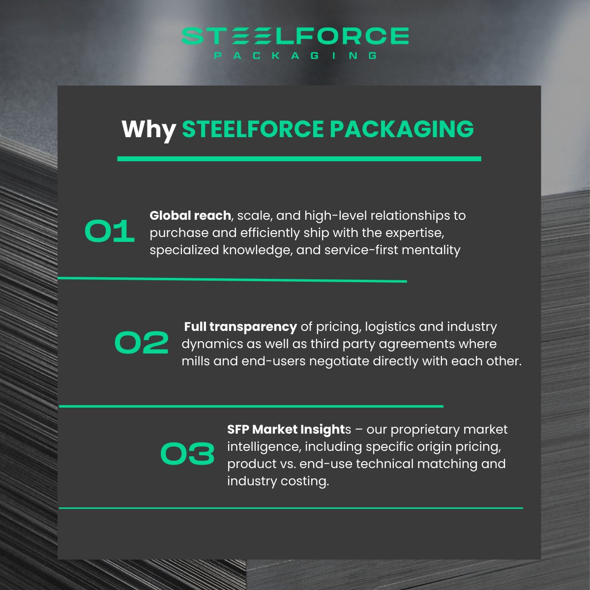 Choose Steelforce Packaging as Your Go-To Steel Trading Company Find out more about our company, products and services at lnkd.in/gUUq9kkn . . #Steelforce #packaging #trading #steel