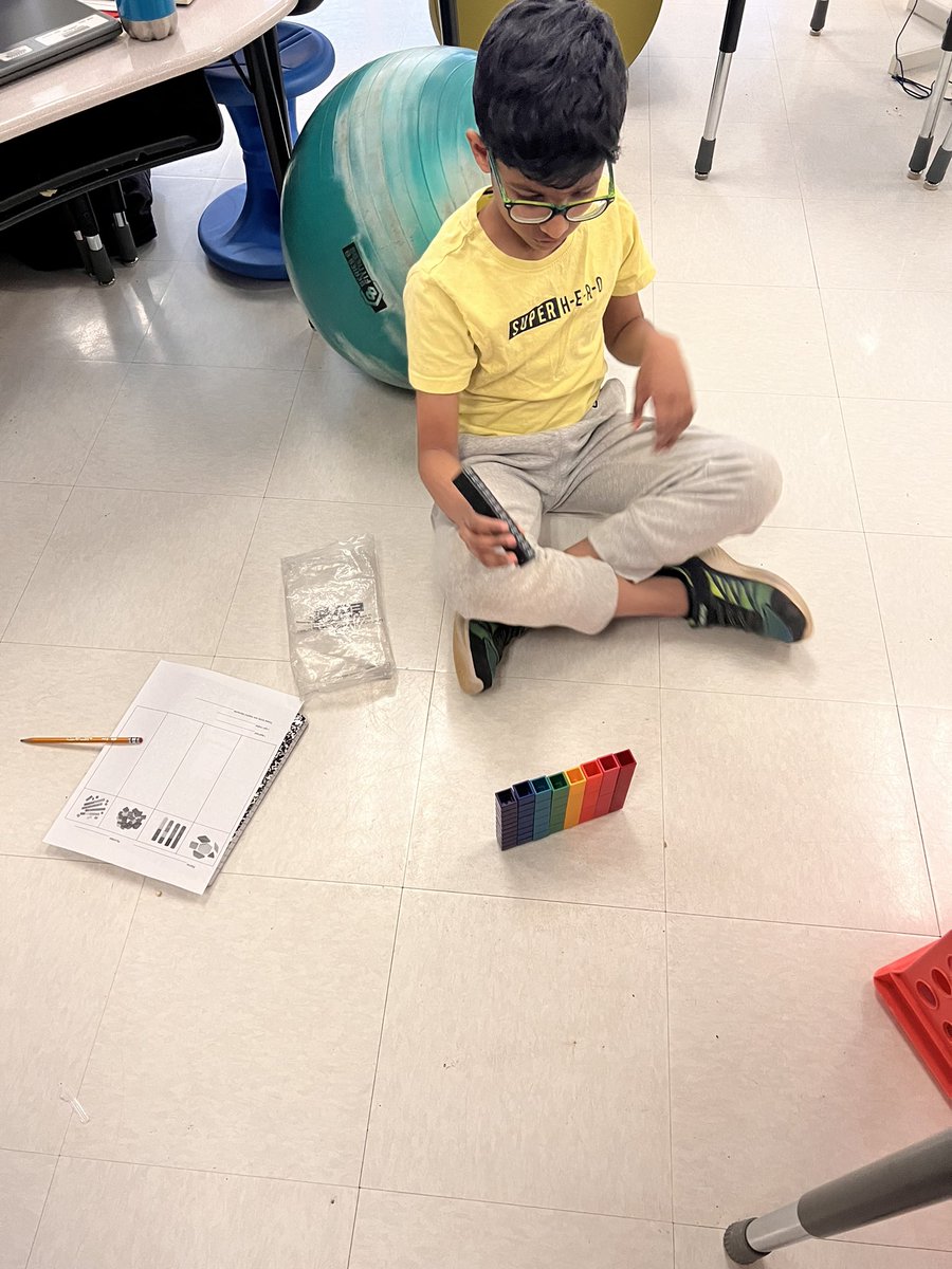 Today we started our fraction unit by exploring all of our new fraction tools. Students used their 5c’s to discuss and analyze the different fractions they could make and how they can be used! <a href="/MrsBeltranGPE/">Anissa Beltran</a> <a href="/GoshenPostES/">Goshen Post ES</a>