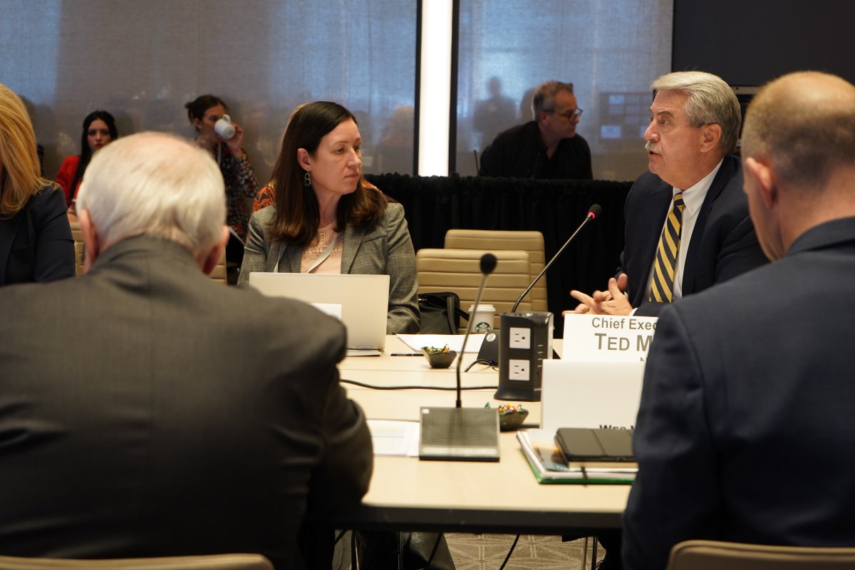 NASDAnews's tweet photo. At today’s Winter Policy Conference, federal and regional groups met with NASDA to continue collaborating on topics in the #food and #agriculture industry. Join us tomorrow for #policy discussions and our panel on developing the future of the #agworkforce! #UnitedWeThrive https://t.co/PooaKJpj8N
